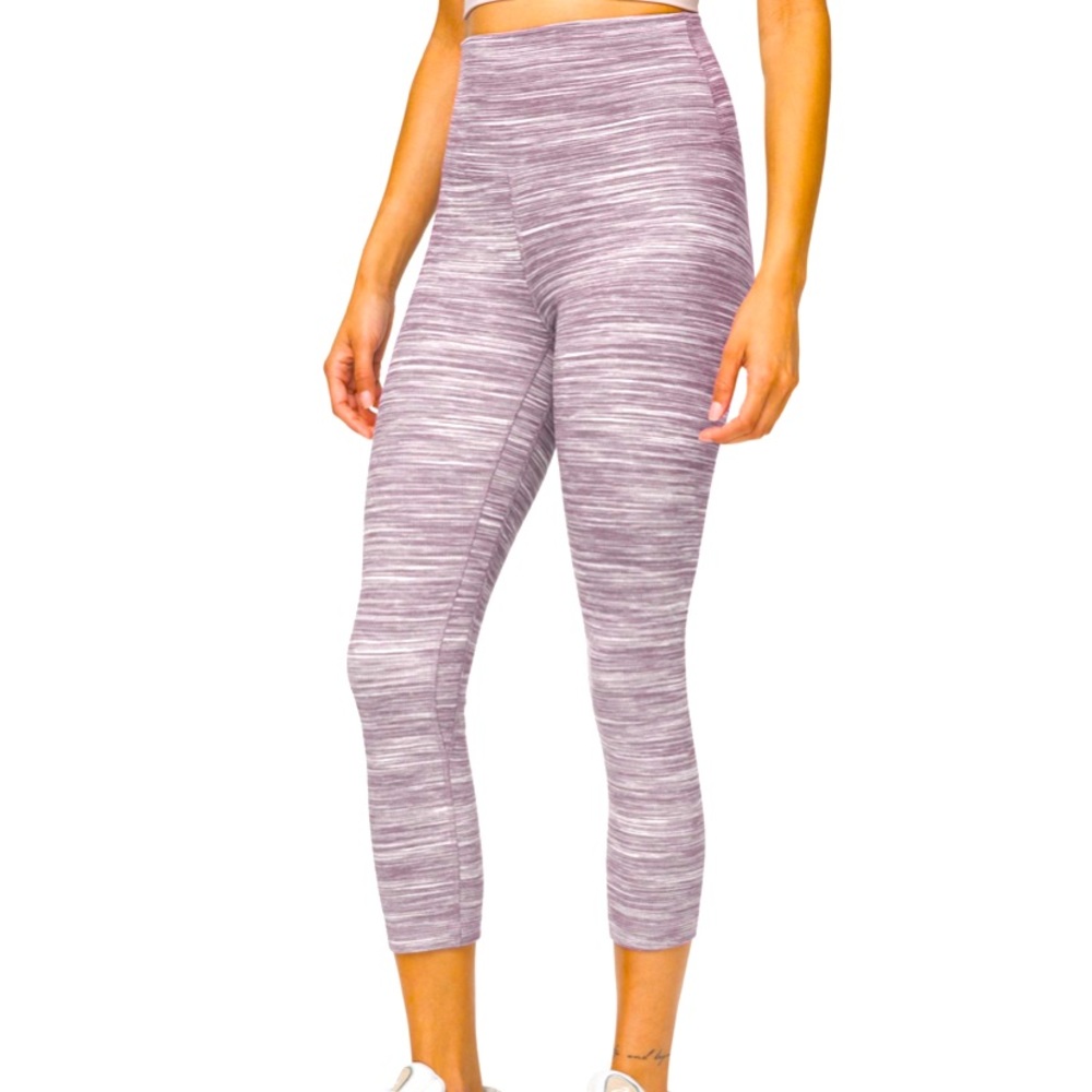 Pre-owned Lululemon Align Crop 21” size 2